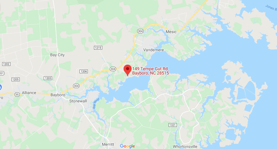 mapofeasternnc